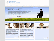 Tablet Screenshot of inherenttechnologies.com